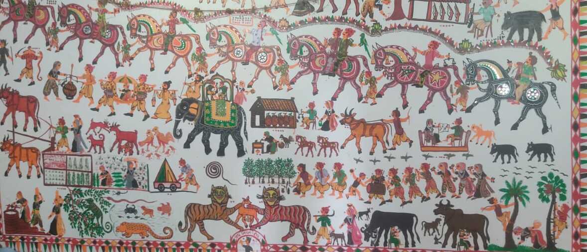 Tribal Art — Pithora Painting